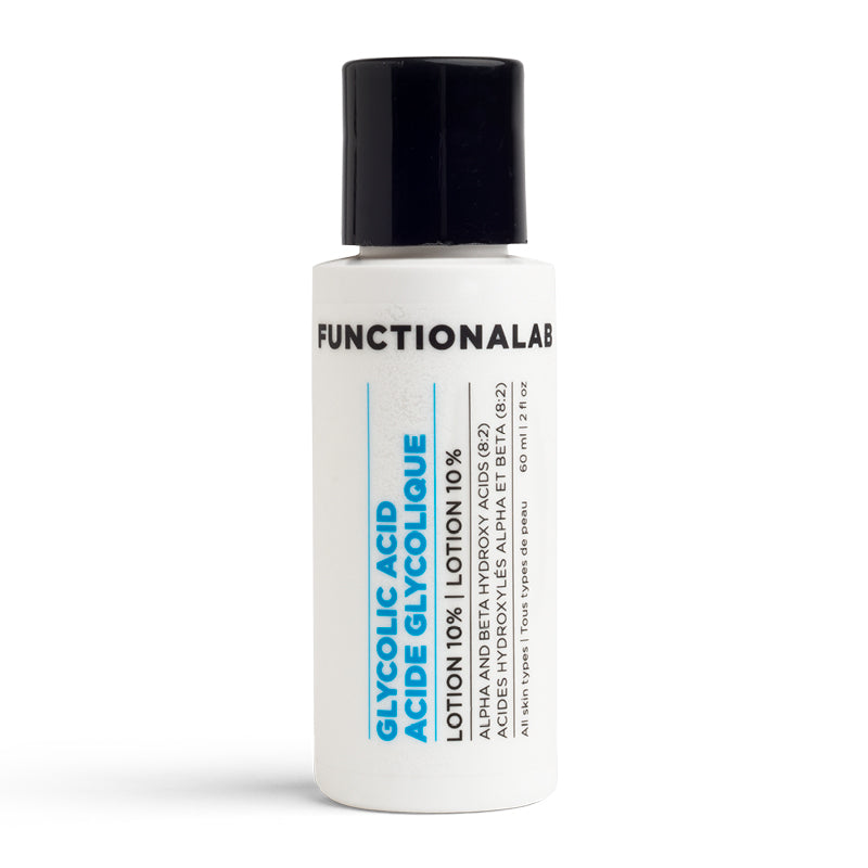 Lotion 10 % à l'acide glycolique